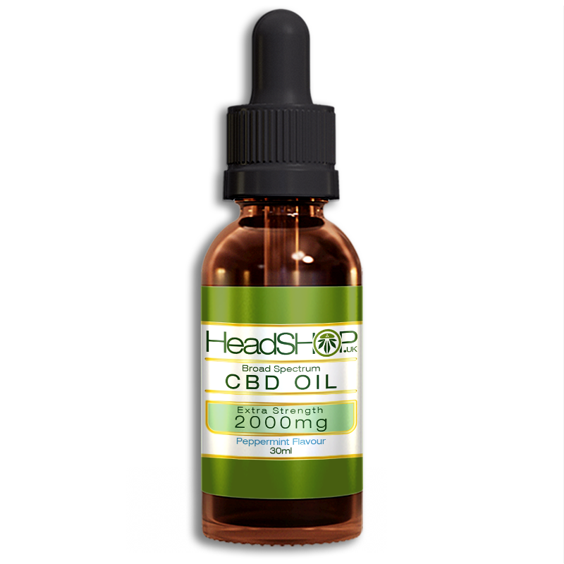 2000mg Broad Spectrum CBD Oil – Peppermint