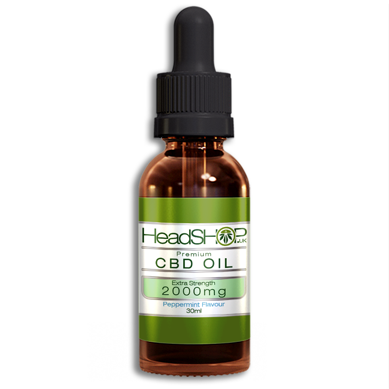 2000mg Premium CBD Oil – Peppermint